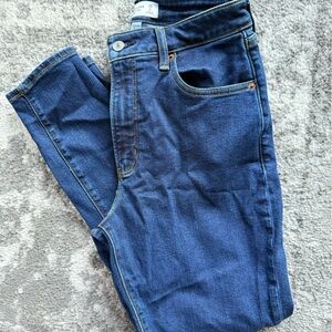Abercrombie & Fitch “ super skinny ankle high rise”